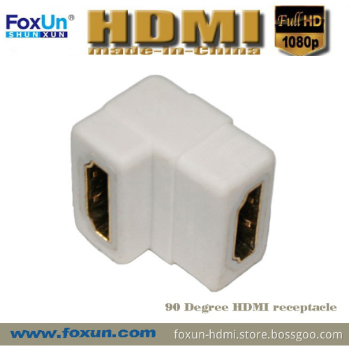 90 Degree HDMI Receptacle